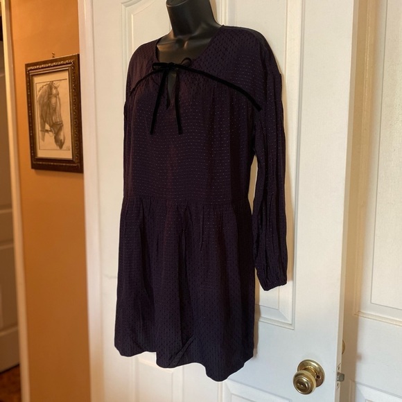 “& OTHER STORIES” Oversized Babydoll Mini Dress - Picture 9 of 14